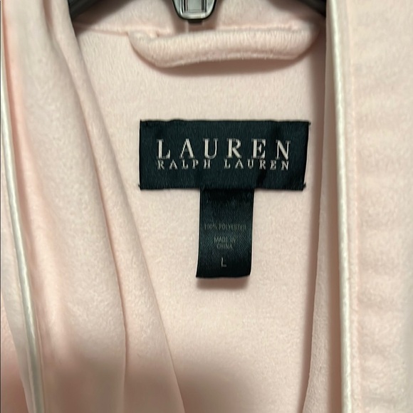 Ralph Lauren Women's Pink Robe Size Large - Picture 2 of 6